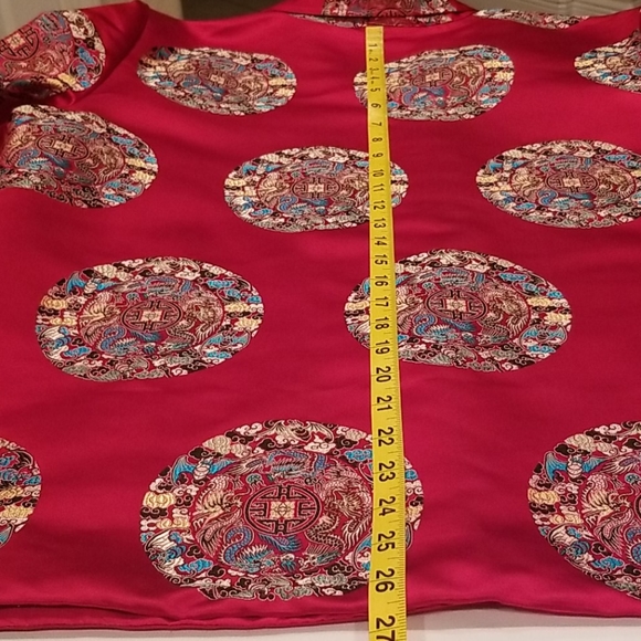 COPY - VINTAGE 70's/80's Chinese Brocade Silk Jacket - Picture 6 of 13